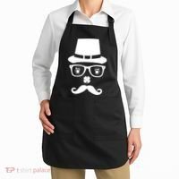 Irish Beer Mustache St. Patrick's Day Face Apron thumb 2