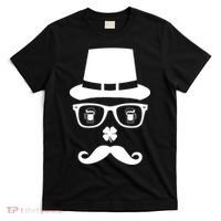 Irish Beer Mustache St. Patrick's Day Face T-Shirt thumb 0