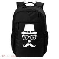 Irish Beer Mustache St. Patrick's Day Face Backpack thumb 0