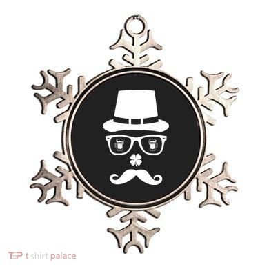 Irish Beer Mustache St. Patrick's Day Face Ornament