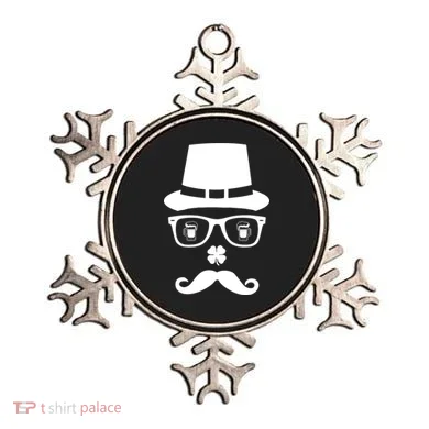 Irish Beer Mustache St. Patrick's Day Face Ornament