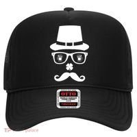 Irish Beer Mustache St. Patrick's Day Face Hat thumb 0