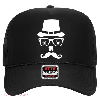 Irish Beer Mustache St. Patrick's Day Face Hat