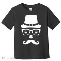 Irish Beer Mustache St. Patrick's Day Face Toddler T-Shirt thumb 0