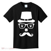 Irish Beer Mustache St. Patrick's Day Face Kids T-Shirt thumb 0