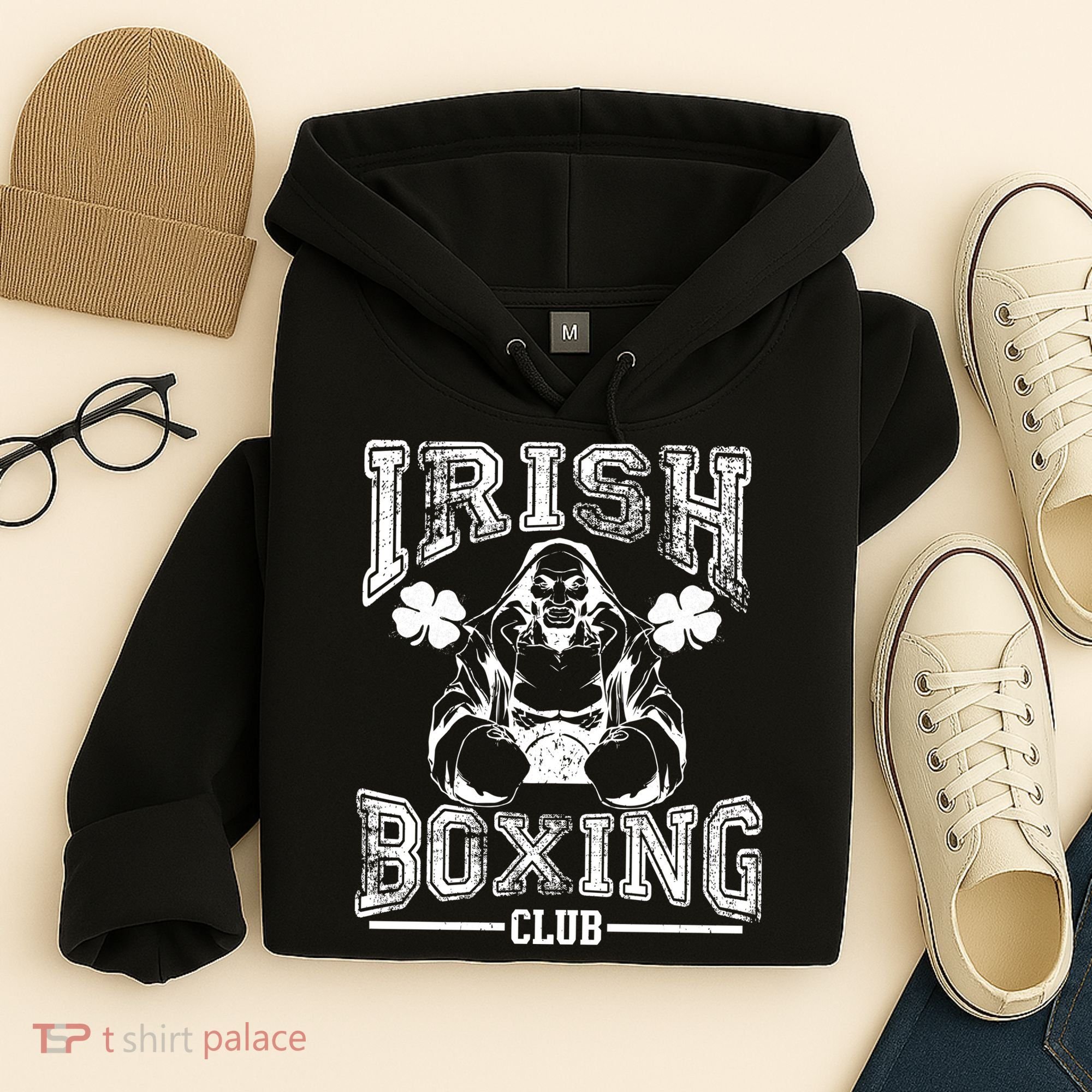 Irish Boxing Club Team Retro Hoodie
