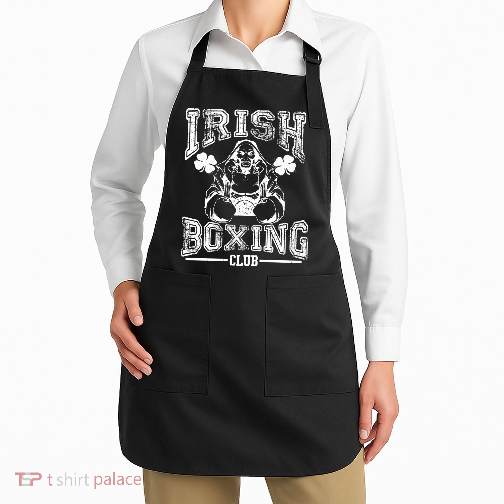 Irish Boxing Club Team Retro Apron