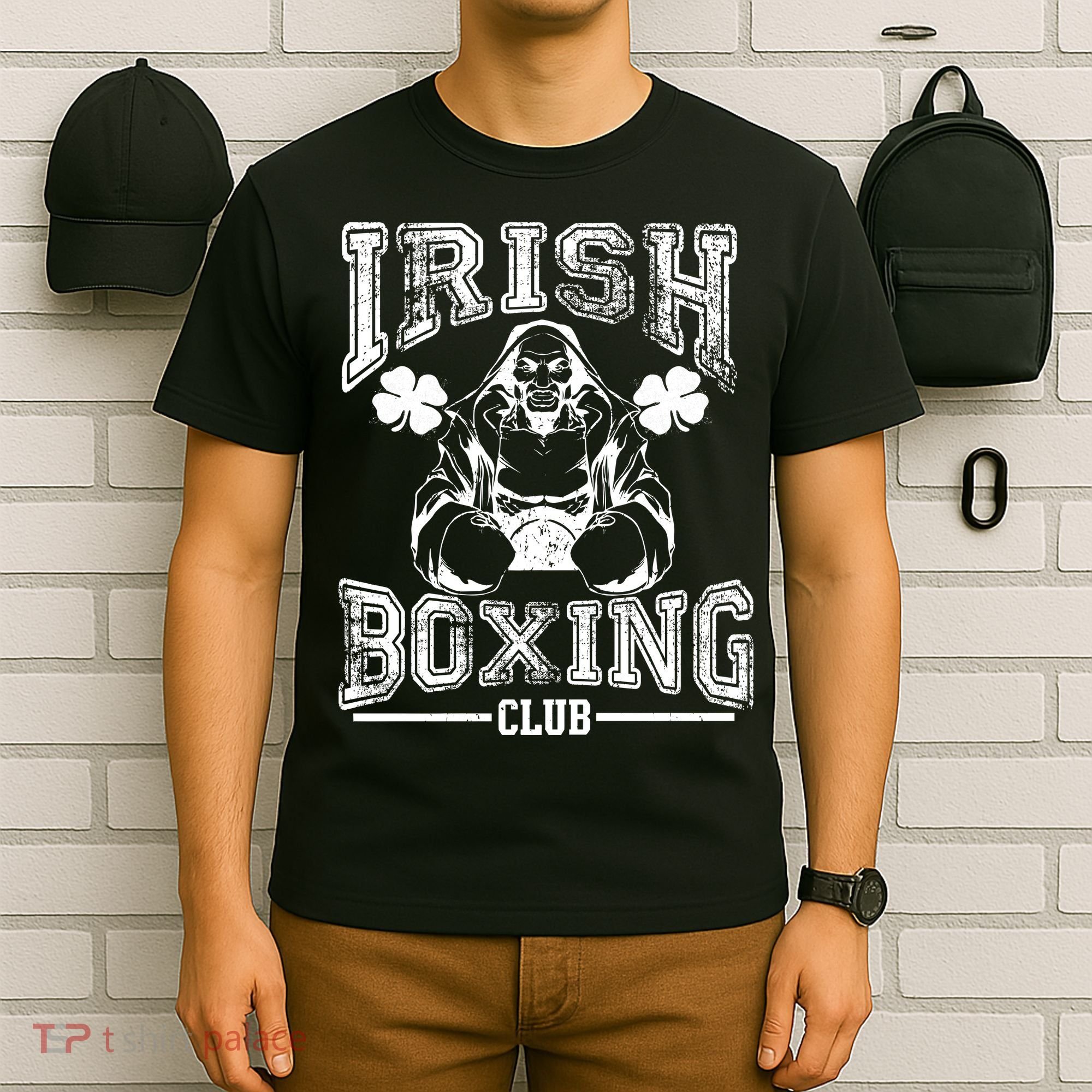 Irish Boxing Club Team Retro T-Shirt