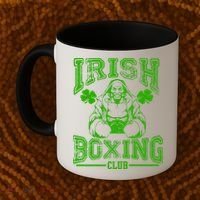 Irish Boxing Club Team Retro Coffee Mug thumb 2