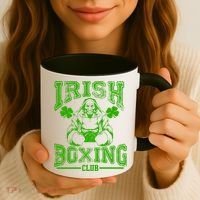 Irish Boxing Club Team Retro Coffee Mug thumb 3
