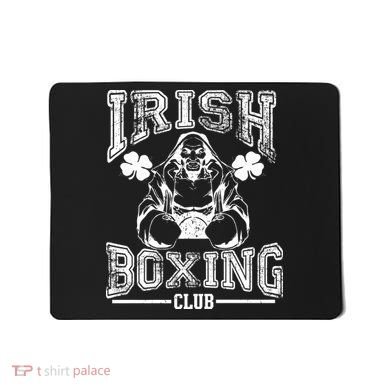 Irish Boxing Club Team Retro Mousepad