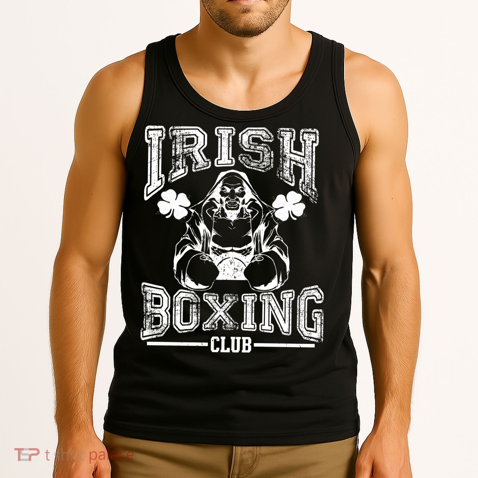 Irish Boxing Club Team Retro Tank Top