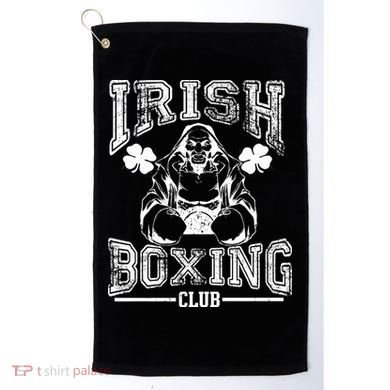 Irish Boxing Club Team Retro Golf Towel