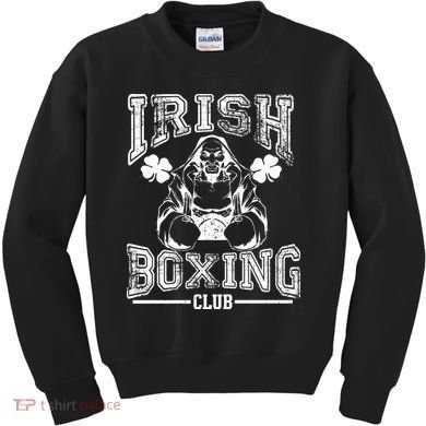 Irish Boxing Club Team Retro Kids Sweatshirt