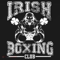 Irish Boxing Club Team Retro Kids Long Sleeve Shirt thumb 2
