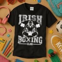 Irish Boxing Club Team Retro Kids T-Shirt thumb 3
