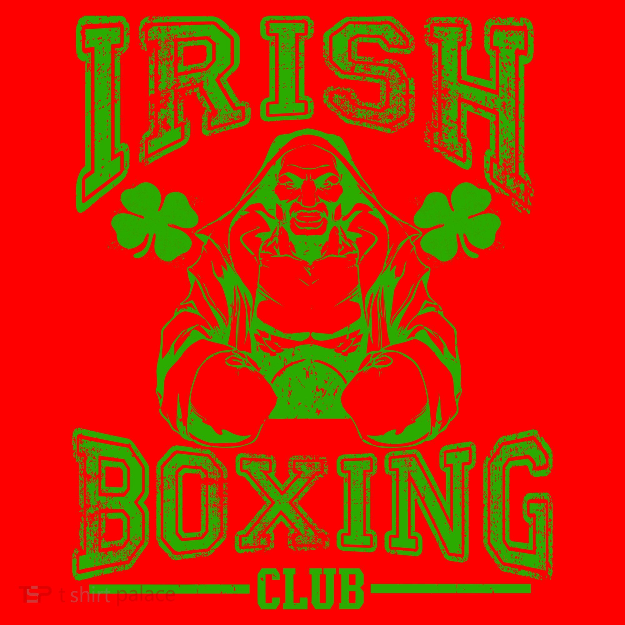 Irish Boxing Club Team Retro Santa Hat