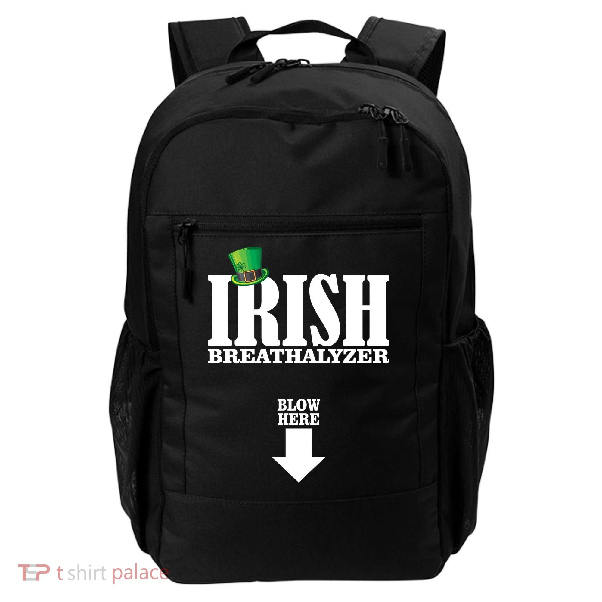 Irish Breathalyzer Backpack