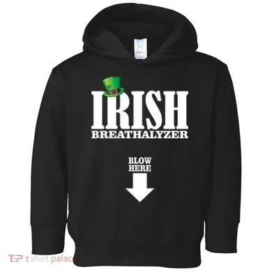 Irish Breathalyzer Toddler Hoodie