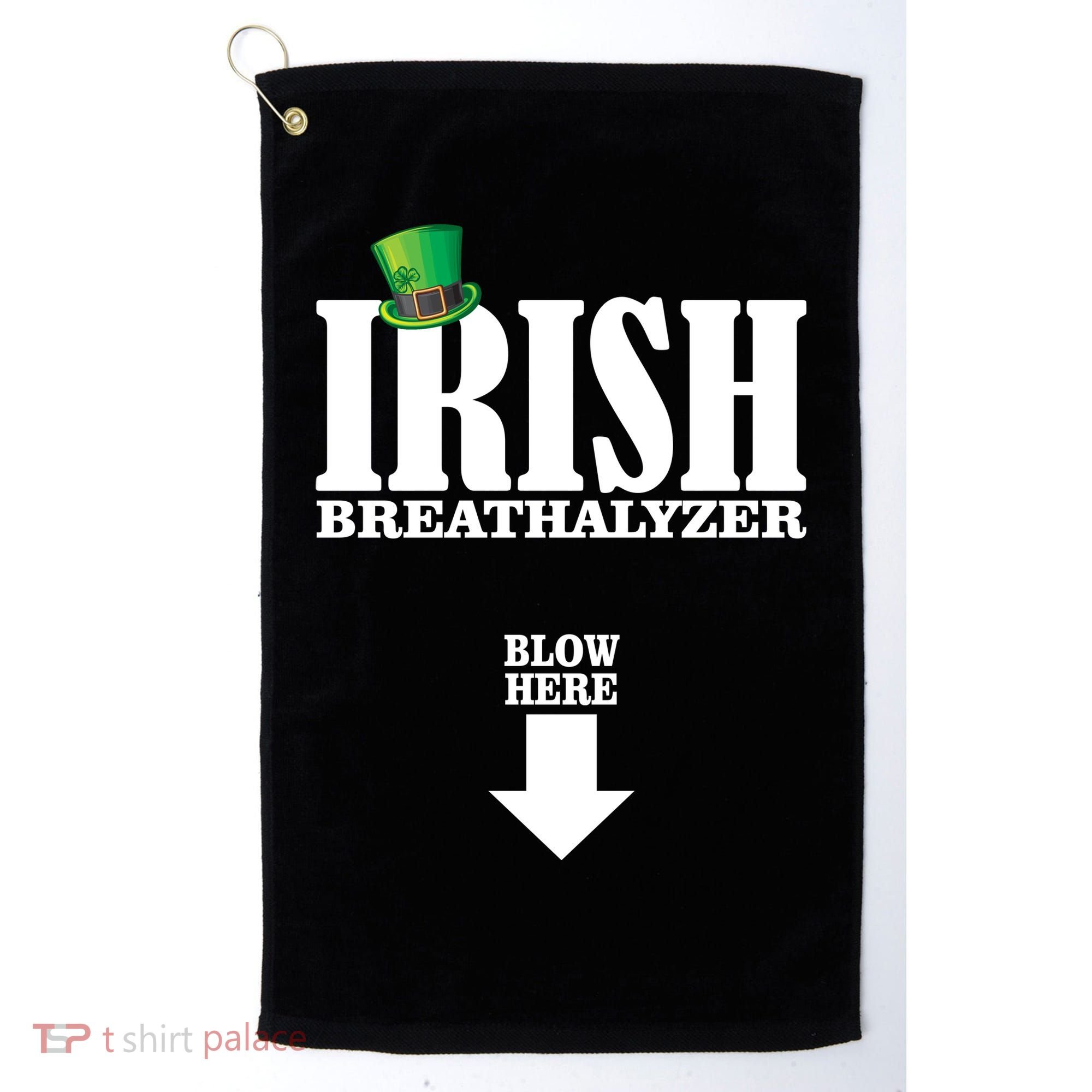 Irish Breathalyzer Golf Towel