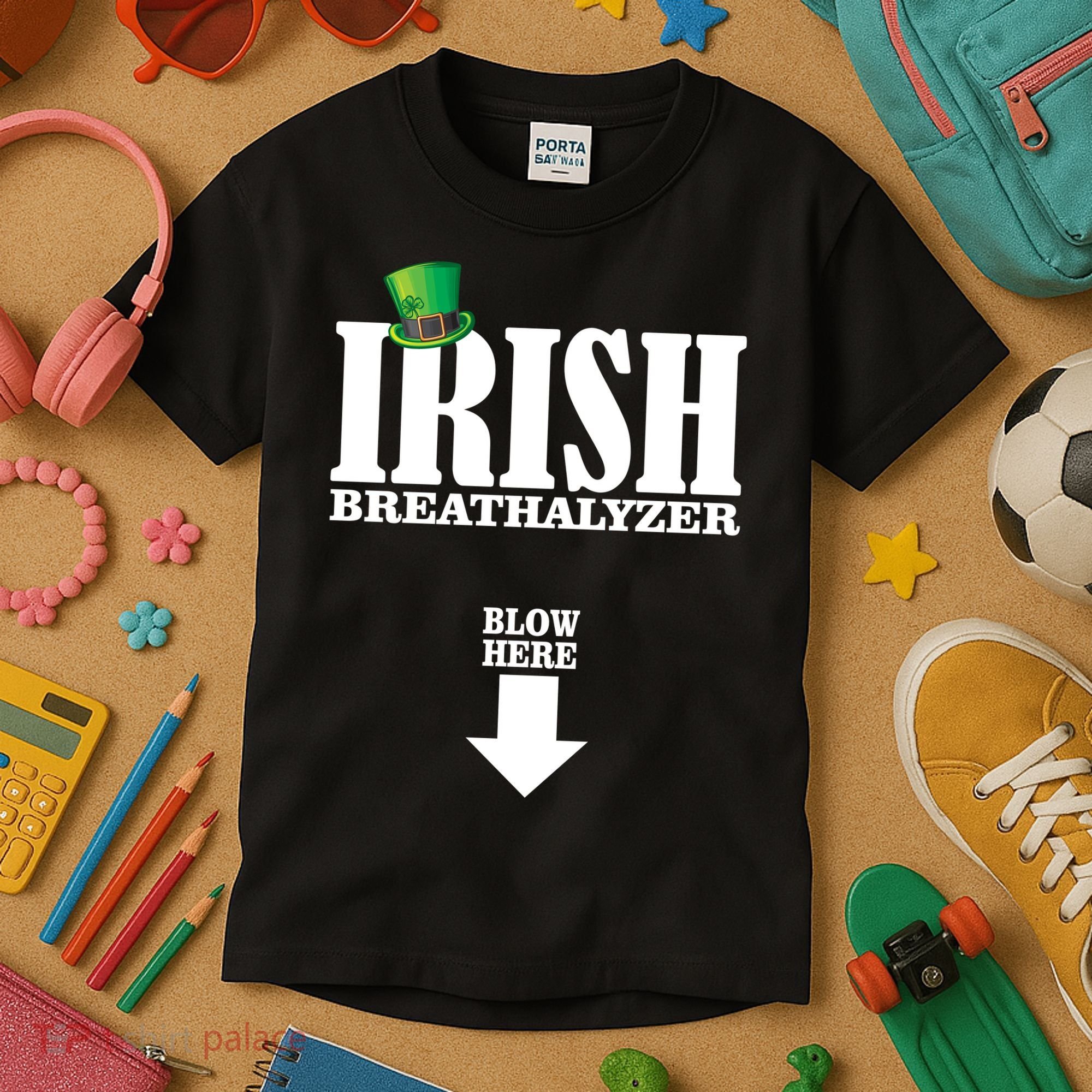 Irish Breathalyzer Kids T-Shirt