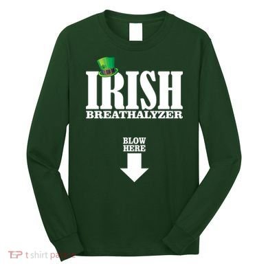 Irish Breathalyzer Long Sleeve Shirt