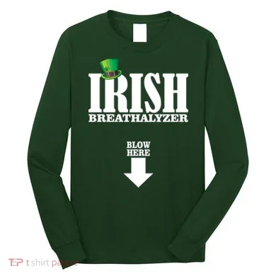 Irish Breathalyzer Long Sleeve Shirt