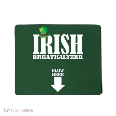 Irish Breathalyzer Mousepad