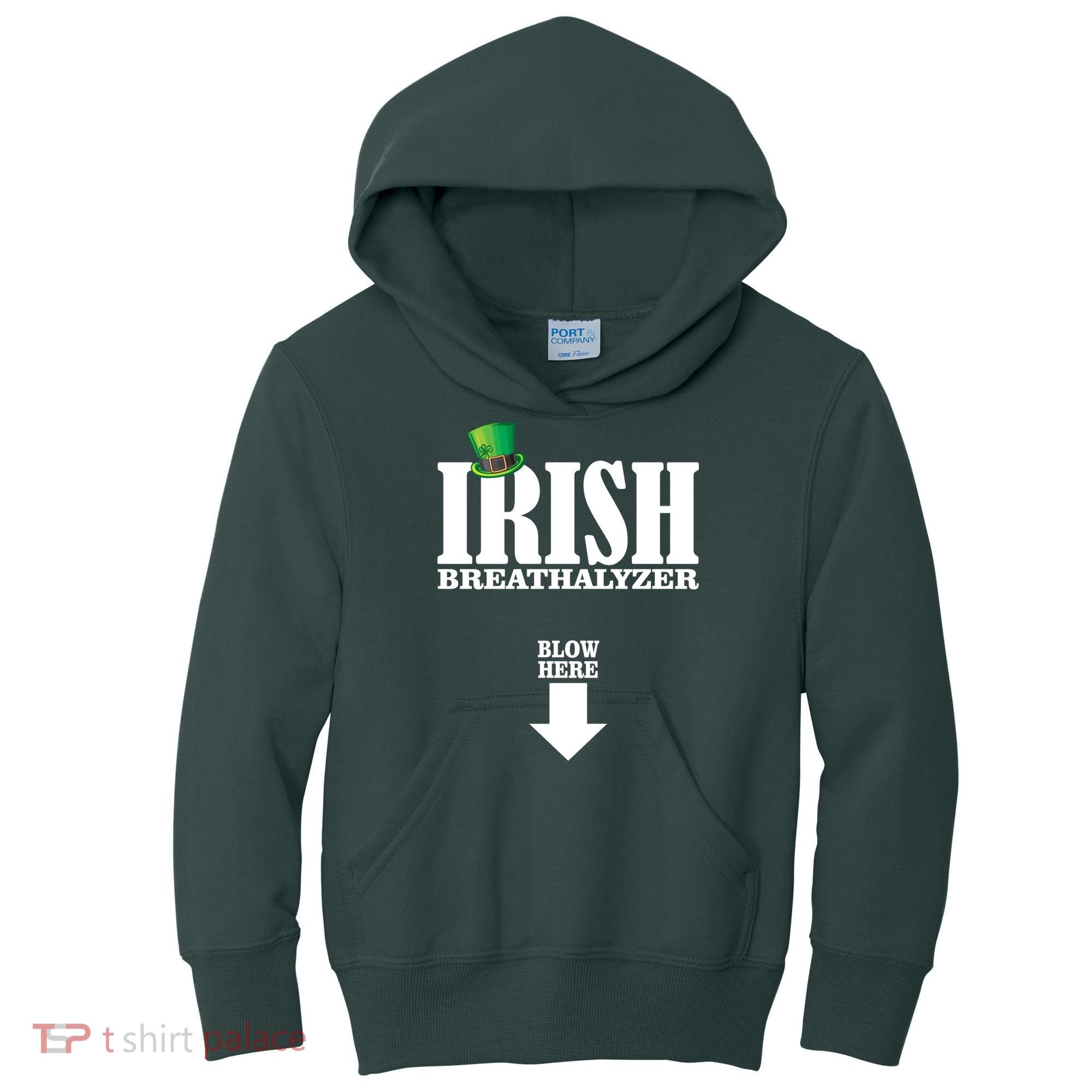 Irish Breathalyzer Kids Hoodie