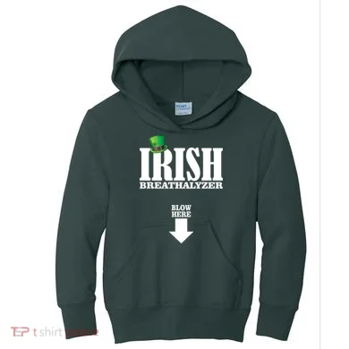 Irish Breathalyzer Kids Hoodie