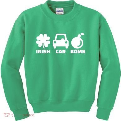 Irish Car Bomb Kids Sweatshirt