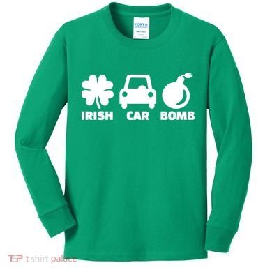 Irish Car Bomb Kids Long Sleeve Shirt