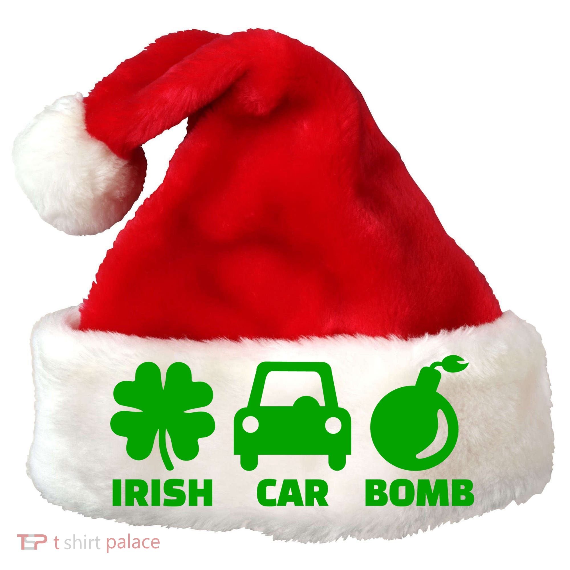 Irish Car Bomb Santa Hat