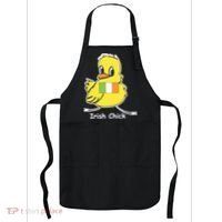 Irish Chick Cute Chicken With Flag Apron thumb 0