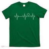 Irish Clover Heartbeat Funny St. Patrick's Day T-Shirt thumb 0