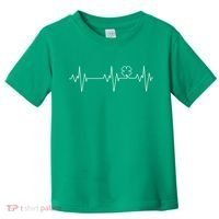 Irish Clover Heartbeat Funny St. Patrick's Day Toddler T-Shirt thumb 0