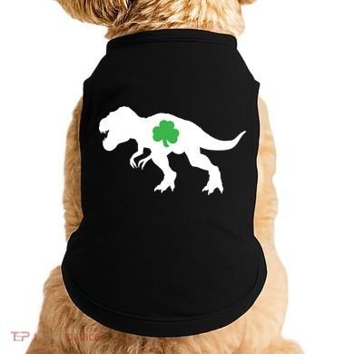 Irish Clover T-Rex Doggie Tank