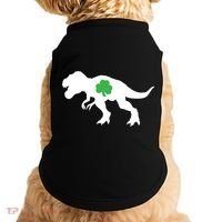 Irish Clover T-Rex Doggie Tank thumb 0
