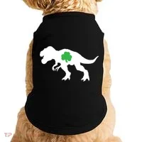 Irish Clover T-Rex Doggie Tank thumb 0