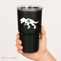 Irish Clover T-Rex Tumbler thumb 2