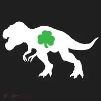 Irish Clover T-Rex Tumbler thumb 3