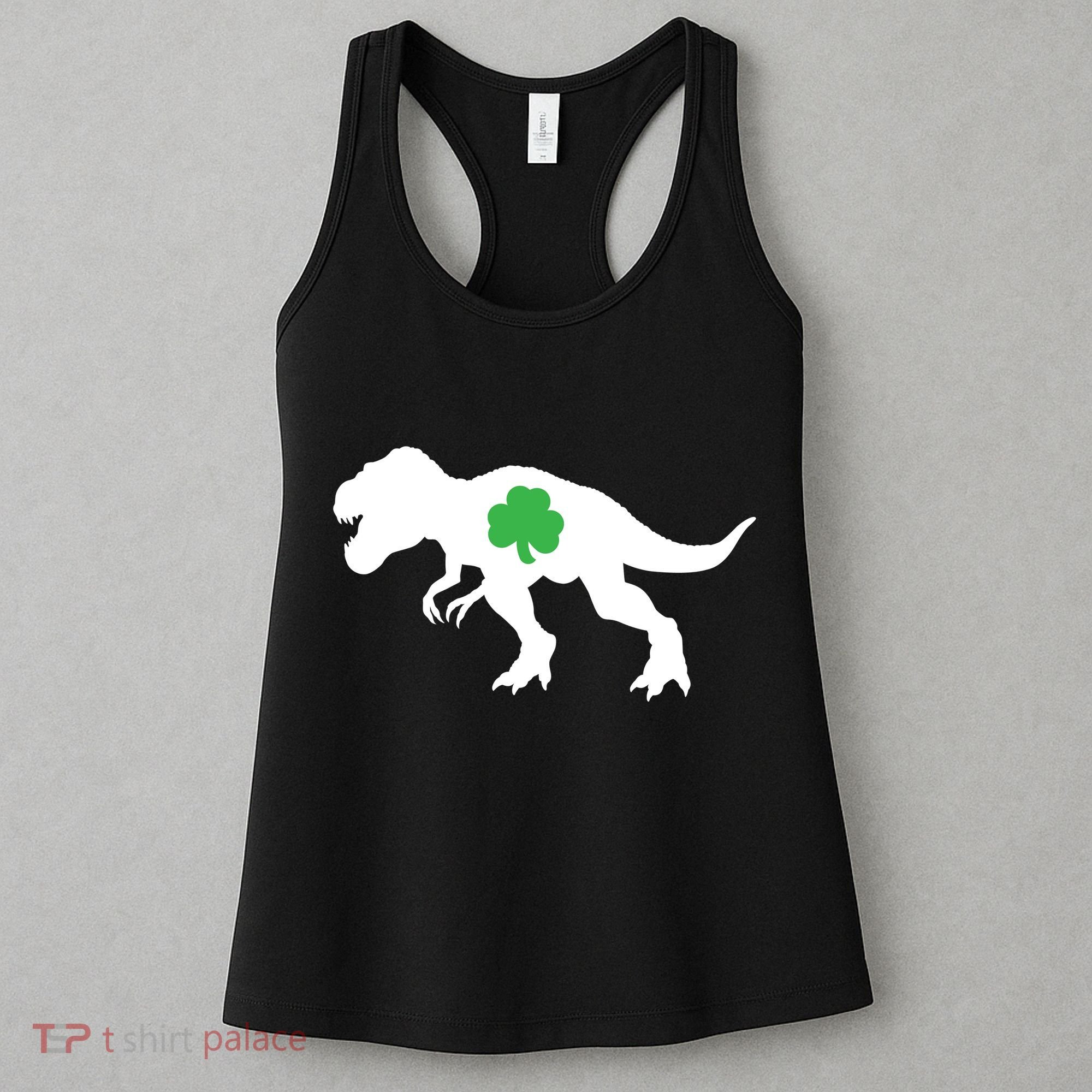 Irish Clover T-Rex Women's Tank Top