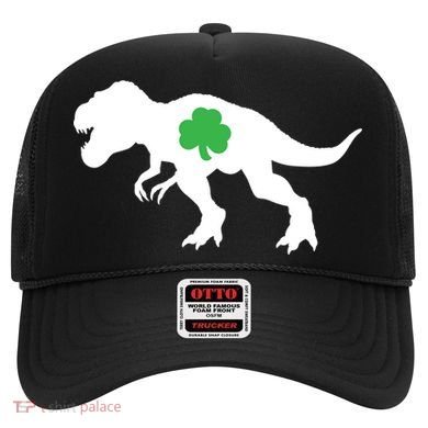 Irish Clover T-Rex Hat