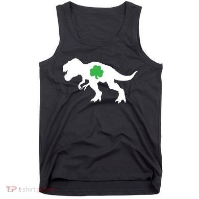 Irish Clover T-Rex Tank Top