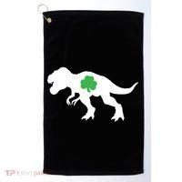 Irish Clover T-Rex Golf Towel thumb 0