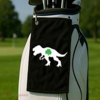 Irish Clover T-Rex Golf Towel thumb 2