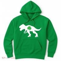 Irish Clover T-Rex Hoodie thumb 0