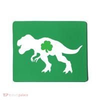 Irish Clover T-Rex Mousepad thumb 0