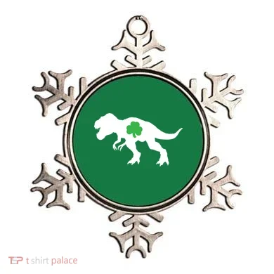 Irish Clover T-Rex Ornament