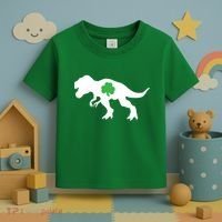 Irish Clover T-Rex Toddler T-Shirt thumb 3